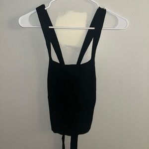 Elegant Black Sleeveless Dress